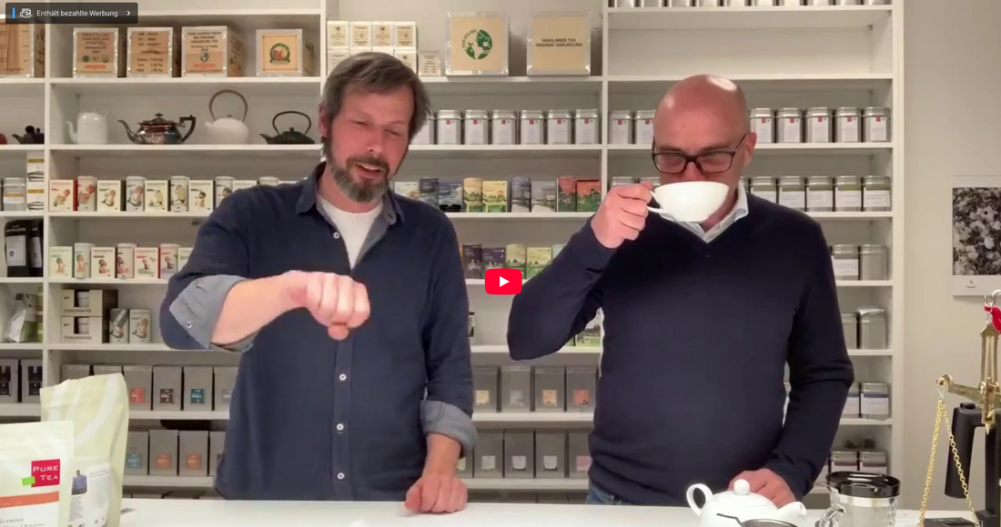 Erstes Live Video - Gemeinsam abwarten und Tee trinken